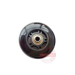 64mm 인라인 스케이트 바퀴 선반 4팩 24mm 수하물 x 시트 롤러 교체 물받이 가방 보드 목재 여행 스테디레스트 하키