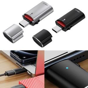 2-in-1 Type-C-USB 어댑터 커넥터 5Gbps 속도 TF 카드 USB 드라이브 리더기 iPhone 15용 3 0 OTG