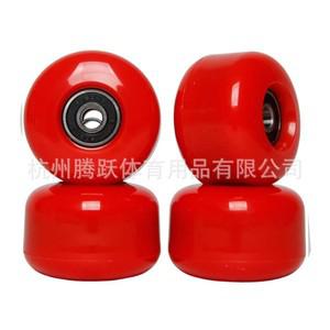 4조각 스케이트 보드 바퀴 54x36mm 베어링 휠 폴리 우레탄 85A 서핑 내마모성 필드 스트리트