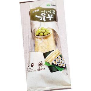 신미 김밥유부 21x6cm 115g 식자재 급식 유부 김밥재료