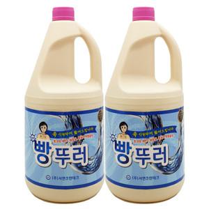 서연락스 빵뚜러 2L 배관 배수관세척제 뚫어뻥 펑 2L x 2개