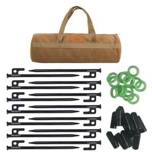 쉬미리 자캠 40cm 14pcs 가방세트 캠핑 30cm 단조팩 12pcs