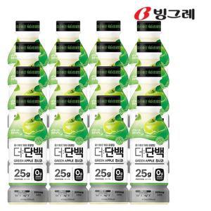 빙그레 더단백 워터 프로틴 청사과 드링크 400ml (16입) 단백질 음료