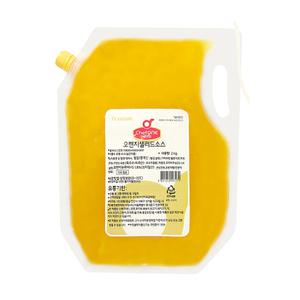 쉐프원 오렌지샐러드소스 2kg/청정원 드레싱