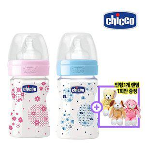 [치코] NEW 웰빙PP젖병 150ml(실리콘) 2개 택1