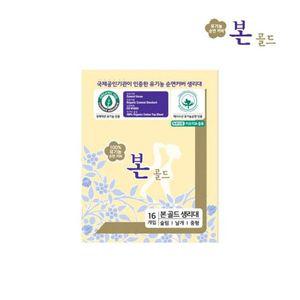 [제이큐]생리대 생리대추천 본 골드 중형 16p