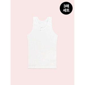 [하프클럽/TRY]TRY 데일리 여아 순면 민소매런닝 3매