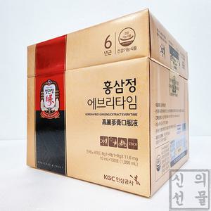 정관장 홍삼정 에브리타임 10ml x 100포 쇼핑백 포함