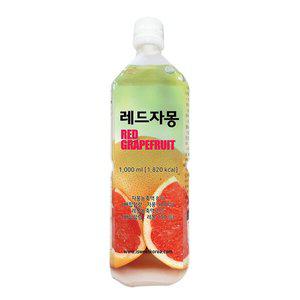 [기타]스위트코리아 레드자몽 1000ml X 12개(1박스) 액상음료 과일음료