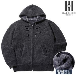 [해리슨] 보아털 후드 집업 407 NGDH1153