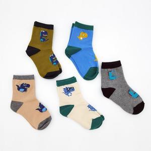 아동양말 공룡 5켤레묶음 USY-3035