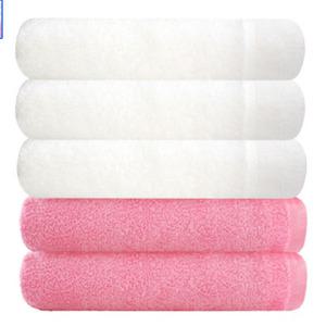 송월타월 뱀부얀 마르쉘 호텔 수건 3p + CS32 수건 분홍 2p