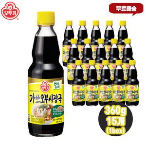 오뚜기 가쓰오부시장국 360ml 15개(1box) 무배/우동/국물베이스