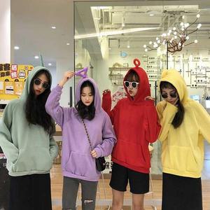 [OFMP6426]텔레토비 후드티 보라도리 뽀 루즈핏티셔츠