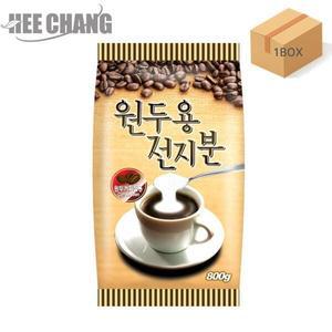 [기타]희창 원두용 전지분 800g 1박스(800g x 12개) 자판기용 원두 커피 프리마