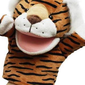 [기타]레써니 말하는 손인형 호랑이 포근한 인형극 아기선물 장난감