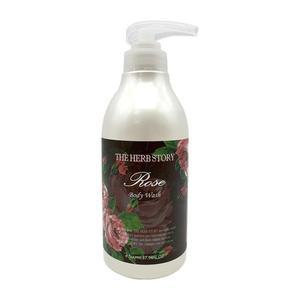 [XBF41970]더허브스토리 향기좋은 바디워시 로즈 500ml