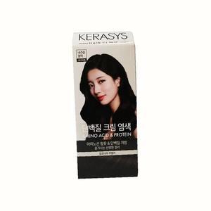 [XBK17MLK]단백질 내추럴블랙 케라시스 염색 크림 120g