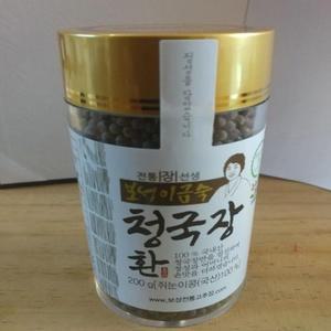 [XB1L31M4]보성전통 청국장 환 쥐눈이콩 200g 식품 반찬