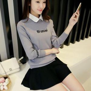 [XBF29N35]셔츠 넥 카라 레이어드 페이크 케이프 2type DD