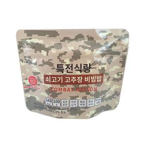 [XB88H90M]특전식량 쇠고기고추장비빔밥 100g x 18개입