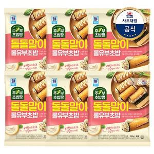 [대림냉장] 돌돌말이 롤유부초밥 285g 6개