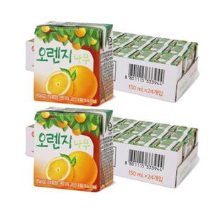 오렌지나무 150ml x 48입