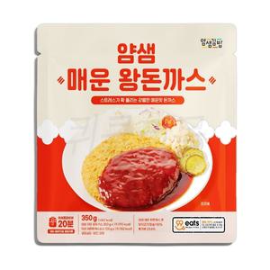 얌샘 매운 왕돈까스 350g (소스포함)