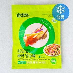 베지가든 비건 바삭 탕수육 (냉동) 500g, 1개 one option