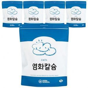 소다스쿨 구슬타입 염화칼슘 대용량 제설 제습 리필 3kg, 5개 one option