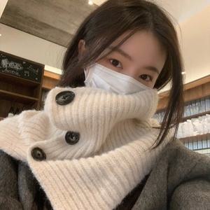 겨울 방한 머플러 목도리 니트 넥워머 목토시 골지 케이프