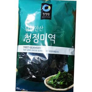 건미역 청정원 200g 식자재 업소용 식재료 식당용 대용량 단체 급식용 말린미역