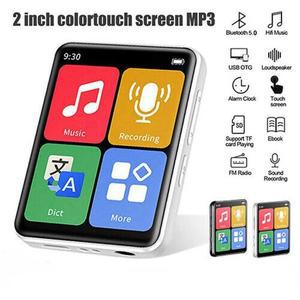 자동차 CD 휴대용 야외 스포츠 MP4 플레이어 블루투스 5.0 터치 스크린 무손실 HIFI 음악 라디오 MP3