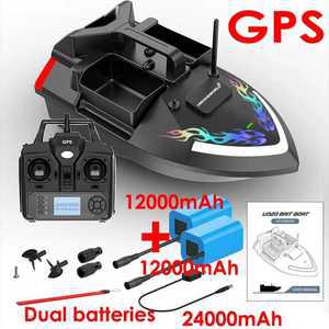 등산장비 GPS RC 낚시 미끼 보트 24000mAh40 2kg 적재 500m 야간 조명 리턴 경로 수정