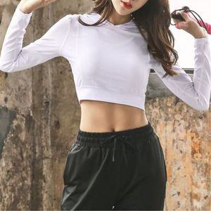 여성용 스포츠 헬스 요가 트레이닝 웨어 긴팔 운동복