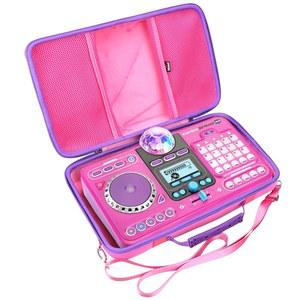 VTech KidiStar DJ 믹서 핑크, 충격 방지 DJ 믹서 보호 케이스와 호환되는 Mchoi 하드 휴대용 케이스, 케이스 전용