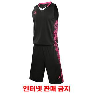 켈미 농구복 상하 운동복 세트 유니폼 Black 358