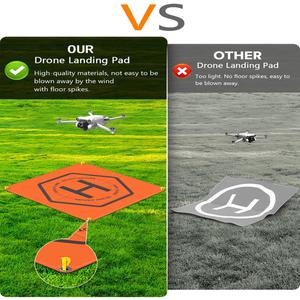 MYOBO 드론 랜딩 패드 DJI 에어 매빅 네오 드론 패드 팬텀 헬리콥터 쿼드콥터 액세서리용 빠른 착륙 플랫폼