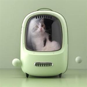 강아지매트 펫킷 반려동물 우주선 가방 백팩 화이트