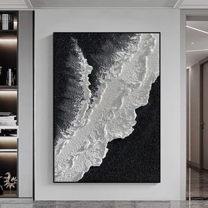 [월데코] 인테리어 입체 바다풍경 캔버스 그림액자 50cm 70cm
