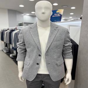 [트루젠]남자 봄여름 (마) 혼방 투톤 마이크로 체트 캐주얼 콤비 자켓