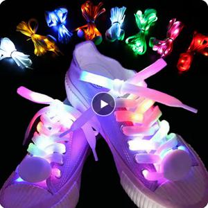 LED 조명 신발끈 발광 빛나는 운동화끈 클럽 파티 플래시 라이트 (N1652)