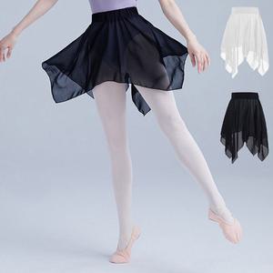 여자 필라테스 발레 쉬폰 허리밴딩 스커트 LDW-SKS-SSIS818