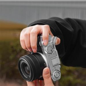 삼각대 용품 셔터 릴리스 버튼 알루미늄 합금 금속  그립 Fujifilm XM5 Fuji 내장  패드 카메라 받침대