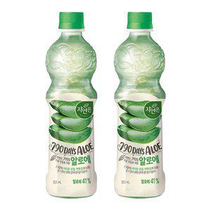 웅진 자연은 알로에 주스 500ml x 10개