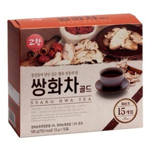 고향 쌍화차 골드 15Tx1개+사은품