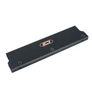 IceManCooler 전체 구리 RAM 메모리 방열판 분산 조끼 DDR5DDR4DDR3 전기 영동 열 패드 포함 검정색 제공