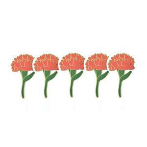 어버이날 스승의날 카네이션 케익픽 데코픽 (5매)