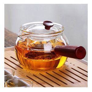 내열 유리주전자 거름망 티포트 350ml 티팟 차우리기 티메이커 차포트 티주전자 유리티포트 찻주전자
