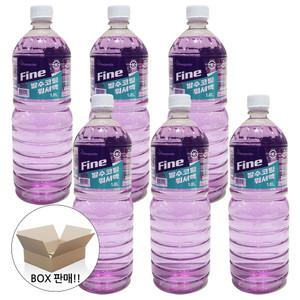 -25도 OK 파인 발수코팅 워셔액 1.8X6개 사계절 유리세정제